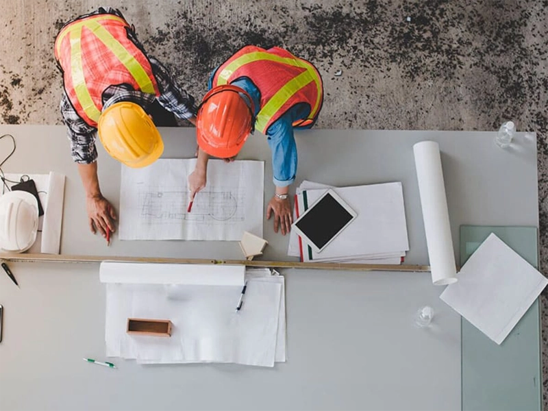 Gerenciamento de obras e reformas, acompanhamento técnico, gerenciamento de equipes
